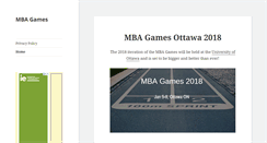 Desktop Screenshot of mbagames.ca